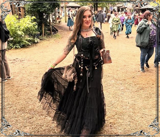 Fur tribal Belt Pouch