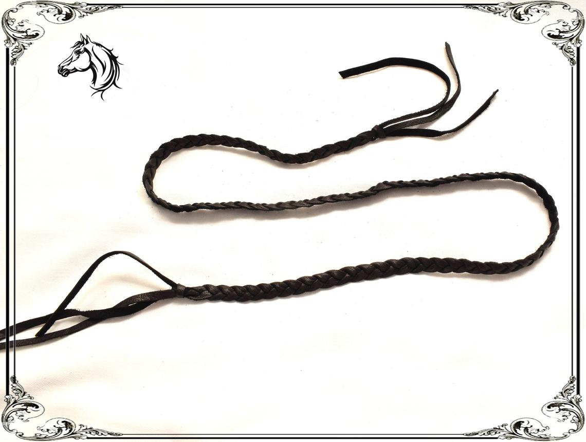 Unisex Braided Leather Arm Band: Viking, Steampunk, Goth